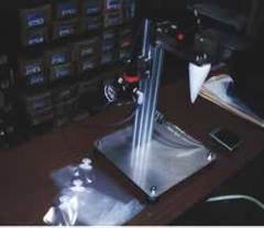 スタンドパウチ袋開封補助機/M1278PA-WS